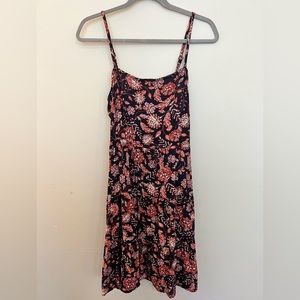 Swing Floral Dress w/ Pockets
